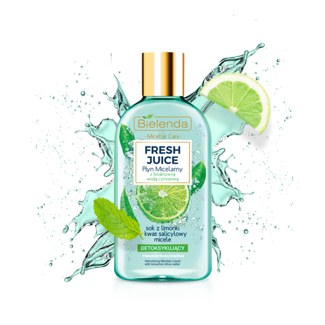 Bielenda_Fresh Juice_Detox hatású micellás folyadék 100 ml