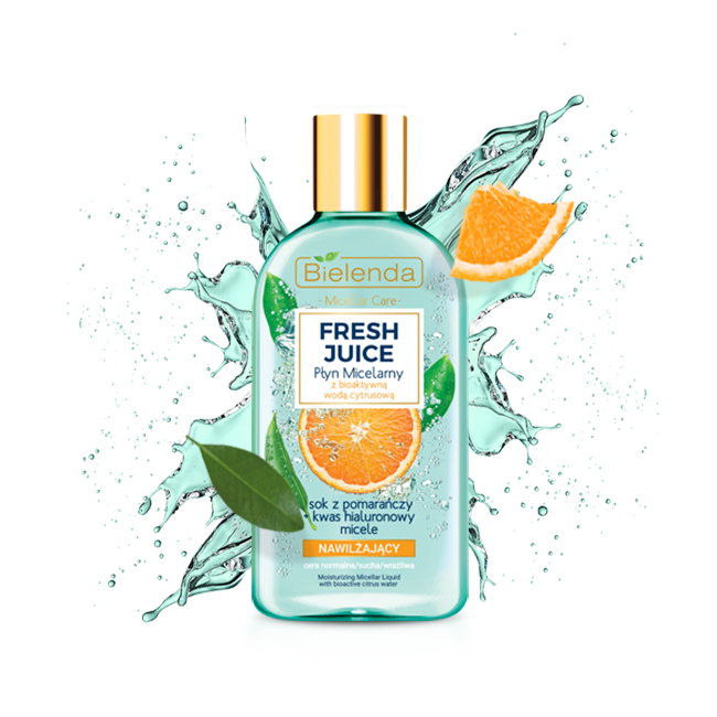 Bielenda_Fresh Juice_Hidratáló hatású micellás folyadék 100 ml