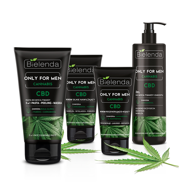 Bielenda_Only for men Cannabis termékcsalád